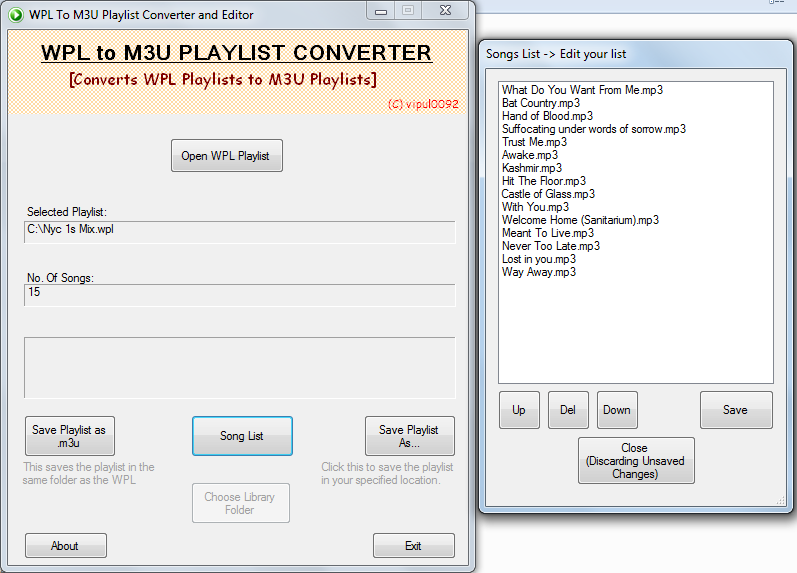wpl or m3u wpl or m3u